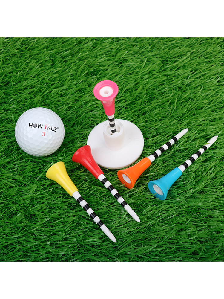 Golf Plastic Nail Soft Rubber Head Cover 84mm Seat Practice Serve Golf tee Golf Accessories