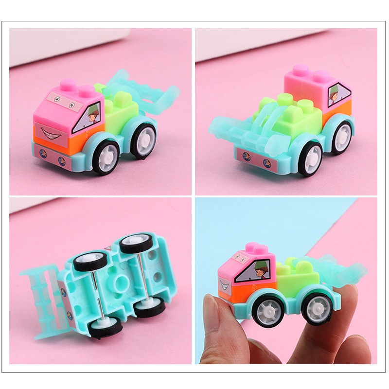 Children's Boys' Toy Gifts Promotional Assembly Engineering Creative Car Transforming Business Benefits Gashapon Promotional Gifts
