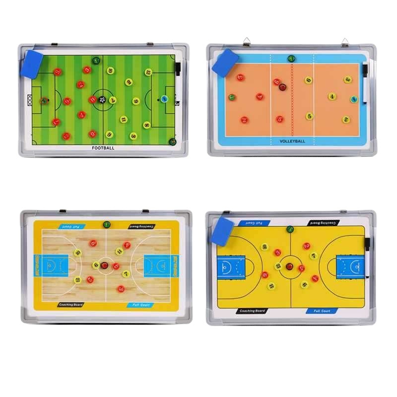 Magnetic Digital Football Tactical Board Bracket-type Teaching Board Coach Chart Rewritable Coach Tactical Equipment