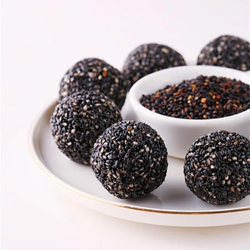 Black Sesame Pills, Nine Steamed and Nine Sun-Dried, Handmade Nourishing Pills, Health Pills, Wholesale, Custom-Made, Fast-Selling