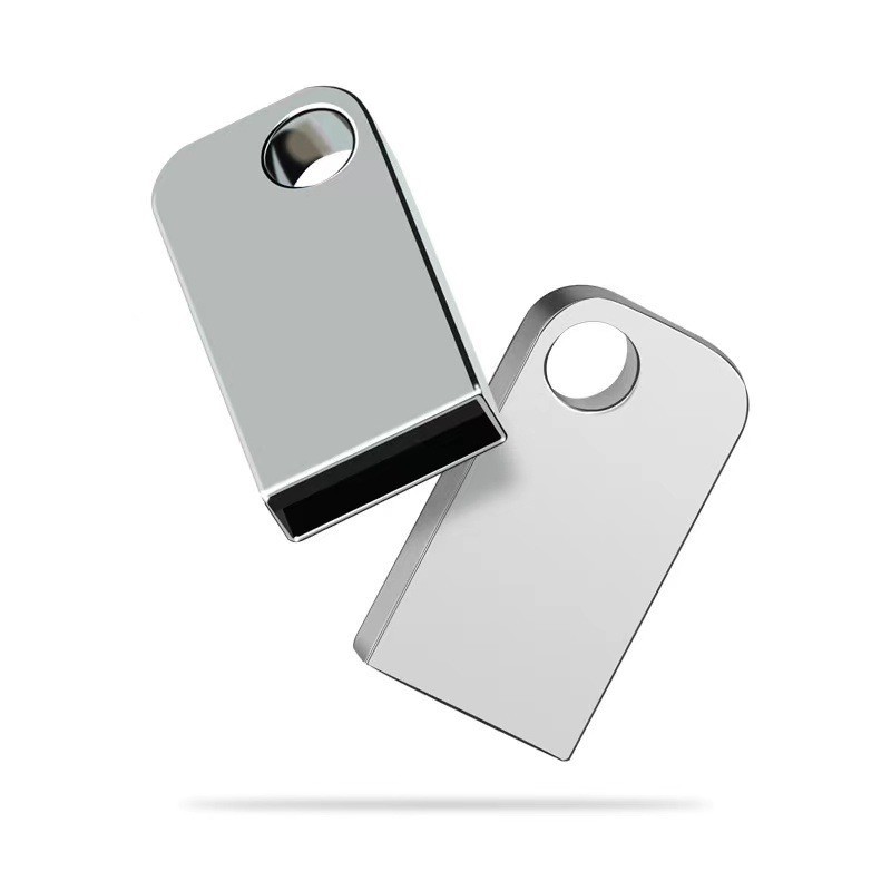 Mini Short U Disk Shell, Short Semicircular Vinyl Metal Car Music USB Flash Drive with Logo Desktop