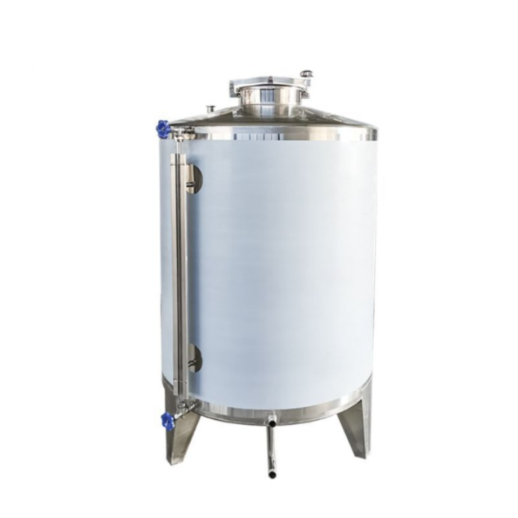 Customized Vertical Stainless Steel Wine Storage Tank 304 Liquor Storage Tank Mulberry Wine Storage Container Fruit Wine Fermentation Tank