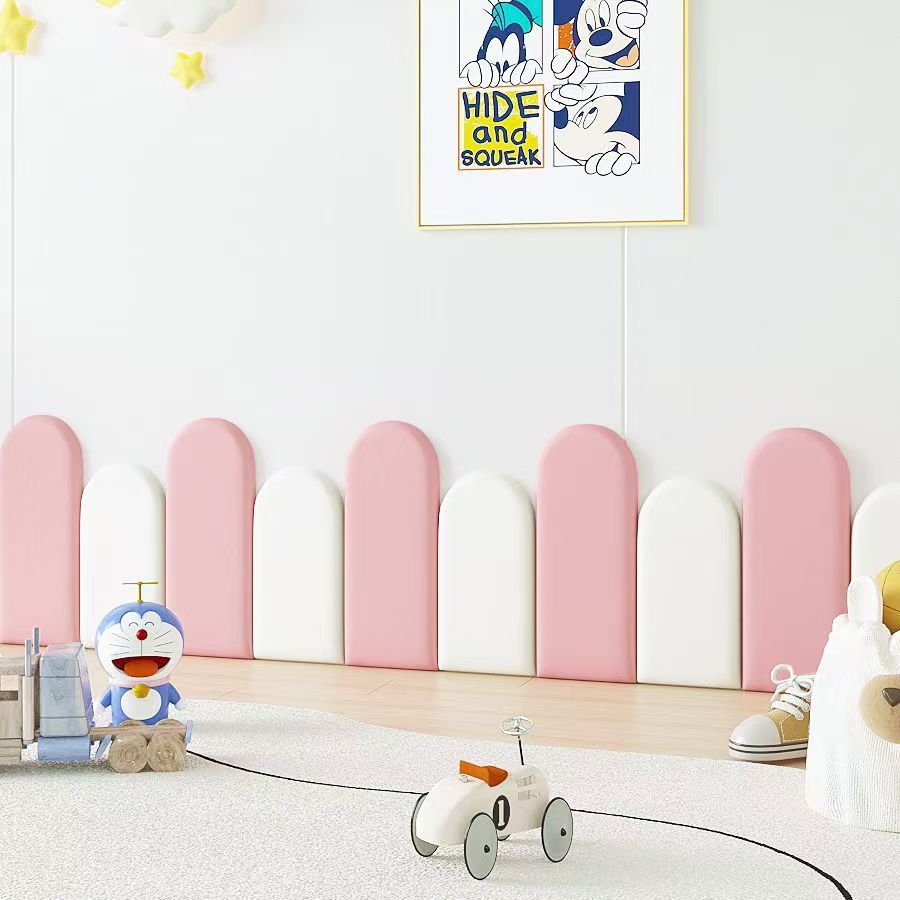 Anti-Collision Wall Stickers Self-Adhesive Headboard Soft Wall Decoration Tatami Soft Wall Surround Children's 3D Stereo Wall Stickers Backrest