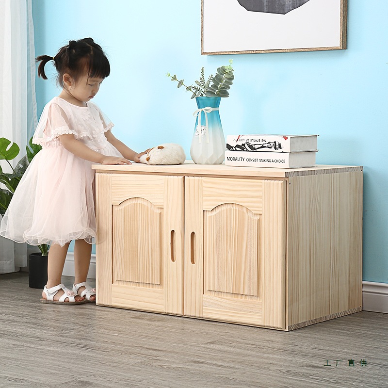 Индивидуальный простой верхний шкаф из массива дерева, висячий шкаф, шкаф для эркера, верхний шкаф, высокий шкаф для хранения с 2, 3, 4 дверями