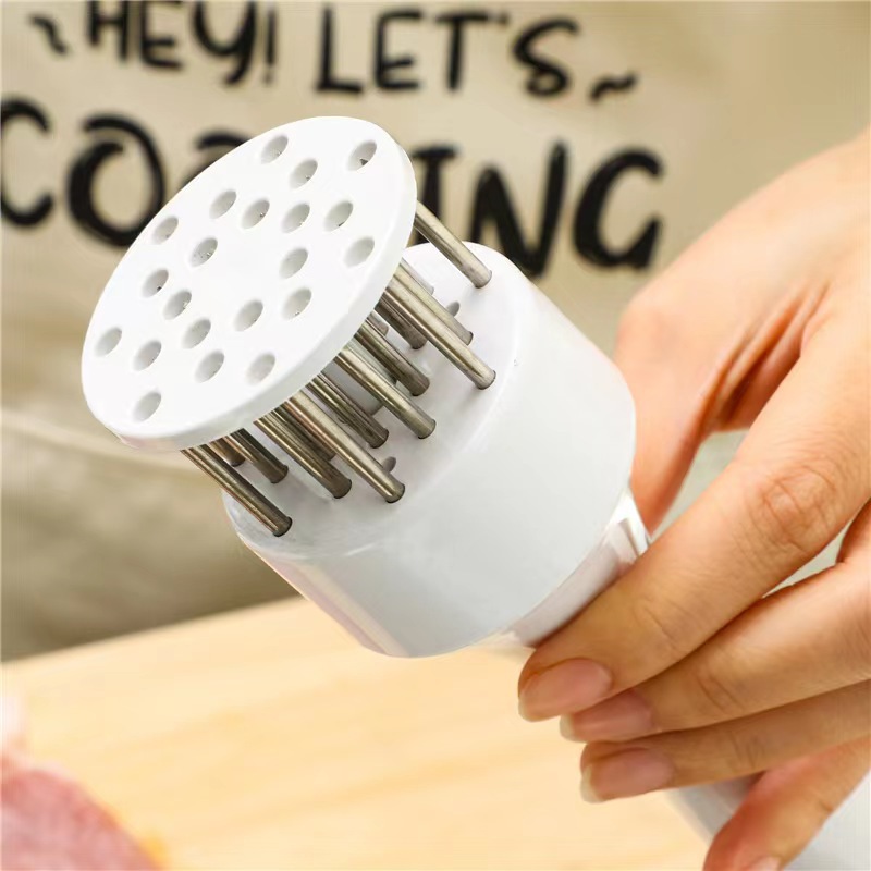 Amazon kitchen pine steak pork chop tenderizer stainless steel needle fast tender meat hammer practical Pine