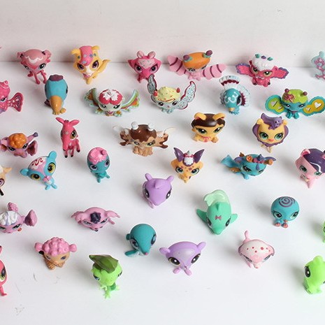 Foreign Trade Gifts Pet Garden Ornaments Cake Decoration Vinyl Doll Ornaments Bagged