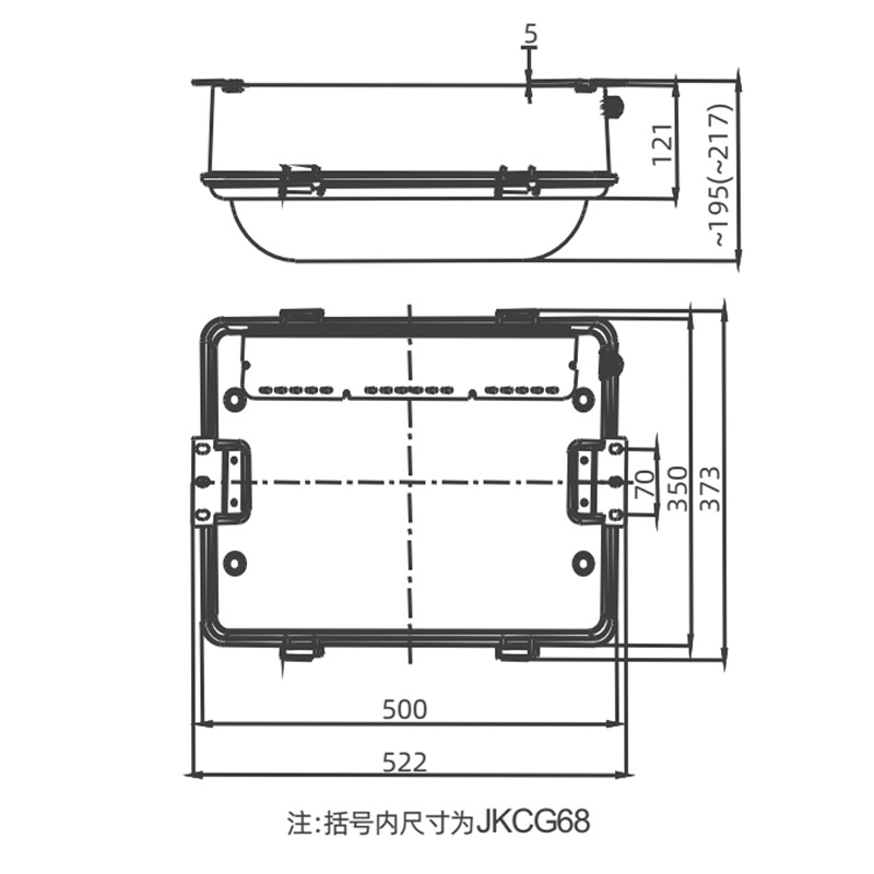 Yuanguang Yaming Gas Station Shop Workshop Warehouse Lighting Manufacturer Direct Sales Ceiling Stepless Lamps 100W150W