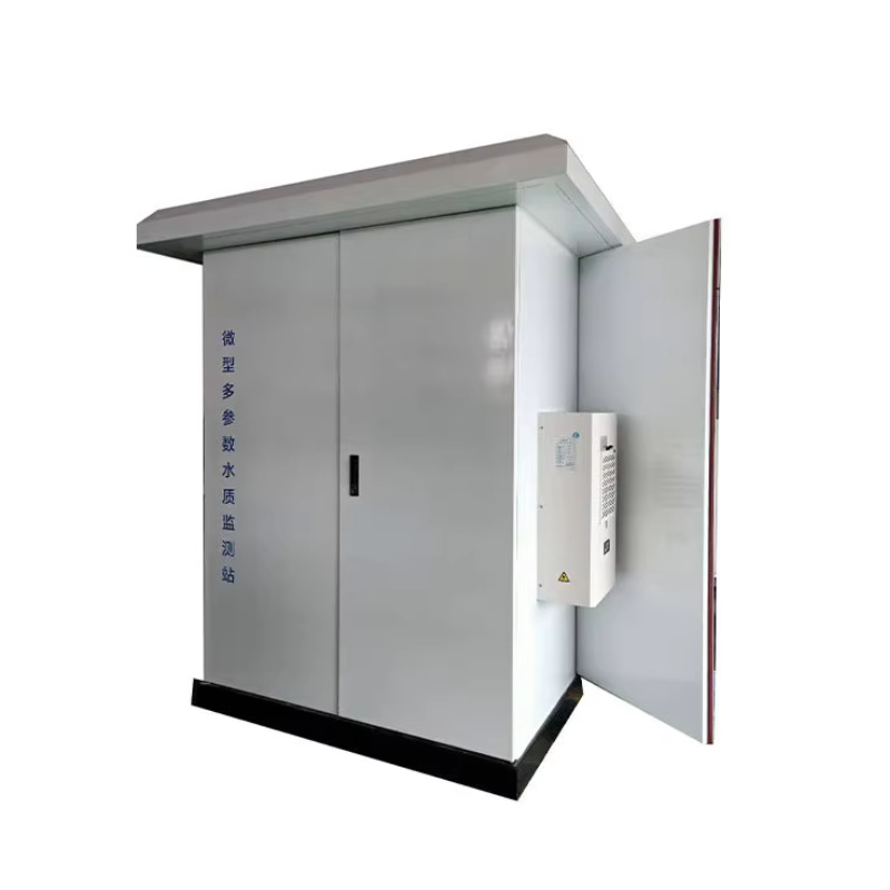 Fully Automatic Water Quality Monitoring Station for Surface Water, Automatic Monitoring of Urban Drainage Networks, and Real-Time Transmission from Shore Stations