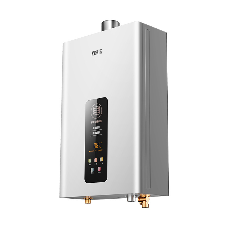 Midea Gas Water Heater Natural Liquefied Gas Household Tp1 Intelligent Variable Capacity Energy-Saving Forced Exhaust 12L13/16 Liters
