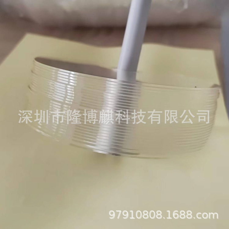 Factory produces transparent decorative discs rainbow reflective discs school handmade DIY discs 1.2mm thick