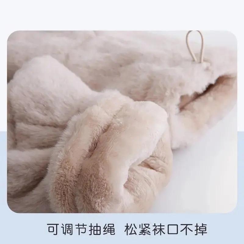 Baby Shoes and Socks, Autumn and Winter Mid-Calf Socks, Plus Velvet Newborn Socks, Toddler Socks, Baby Floor Socks