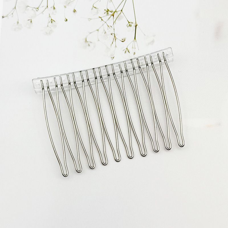 Korean Style Bride 7-Tooth 10-Tooth Stainless Steel Hair Accessories Hair Comb Insert Comb Hair Insert Bangs Comb Hair Accessories Wholesale