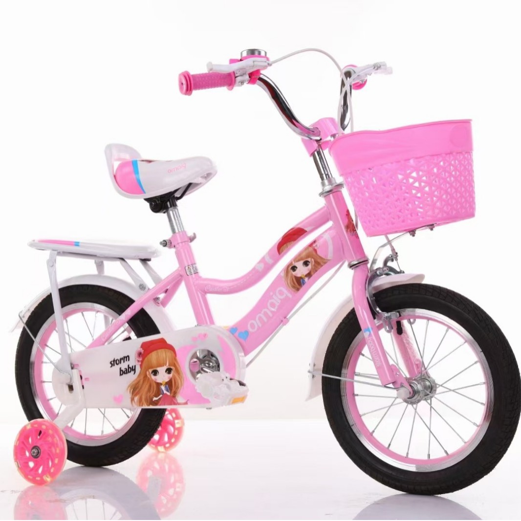 Children's bicycle women's bicycle 12 inch 14 inch 16 inch 18 inch 20 inch 3-12 weeks baby boys and girls pedal bicycle