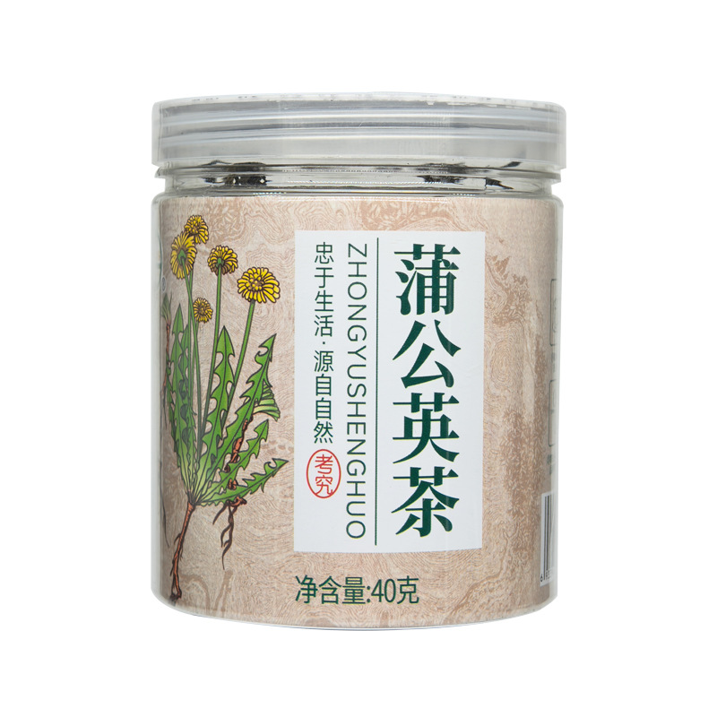Dandelion Tea 40g Medicinal and Edible Chinese Herbal Medicine Changbai Mountain Mother-In-Law Leaves Tea Source Manufacturer Wholesale Delivery