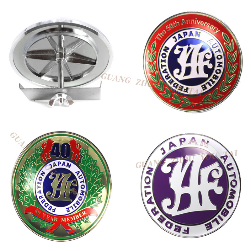 JAF in the Japanese Automobile Union personality in the net badge car GM front grid hanging logo