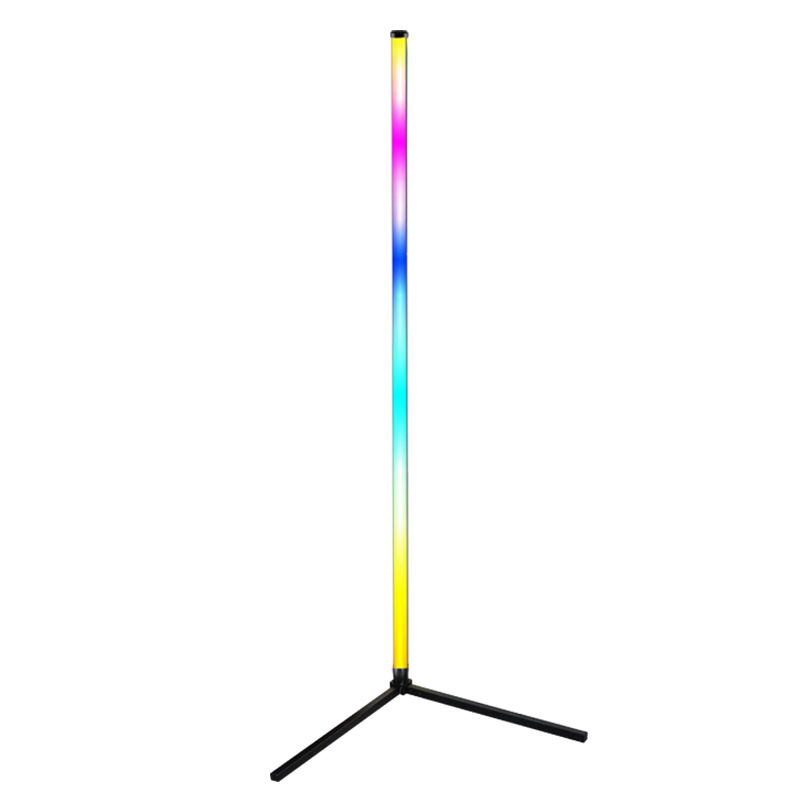 Cross-border new RGB pickup rhythmic atmosphere lamp intelligent Bluetooth APP landing splicing electronic competition pickup atmosphere lamp