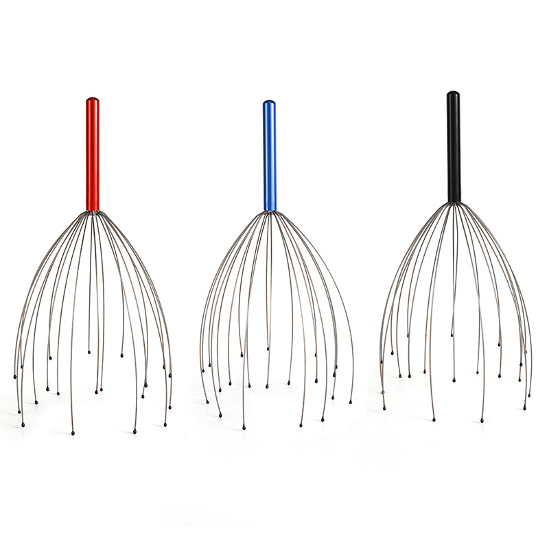 [Manufacturer Wholesale] Head Massager/Eight-Claw Fish Massage Claw/Steel Wire Scalp Massager/Foreign Trade