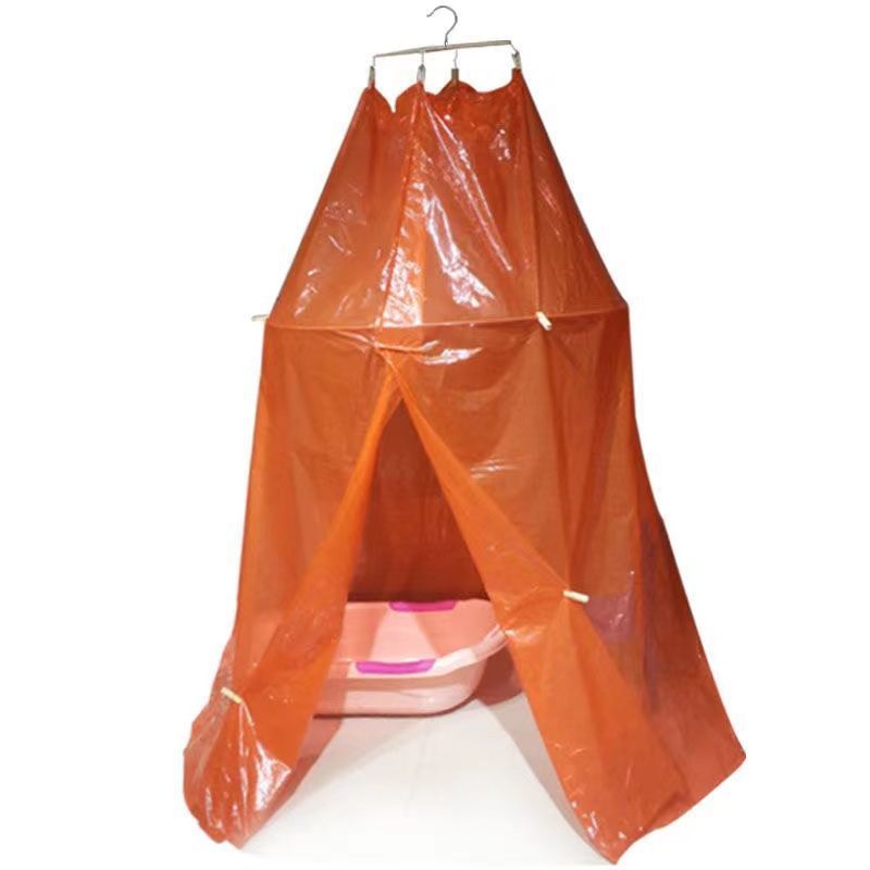 Round Bath Cover Baby Winter Adult Household Bath Shower Account Insulation Warm Waterproof Moon Sweating Bath Cover