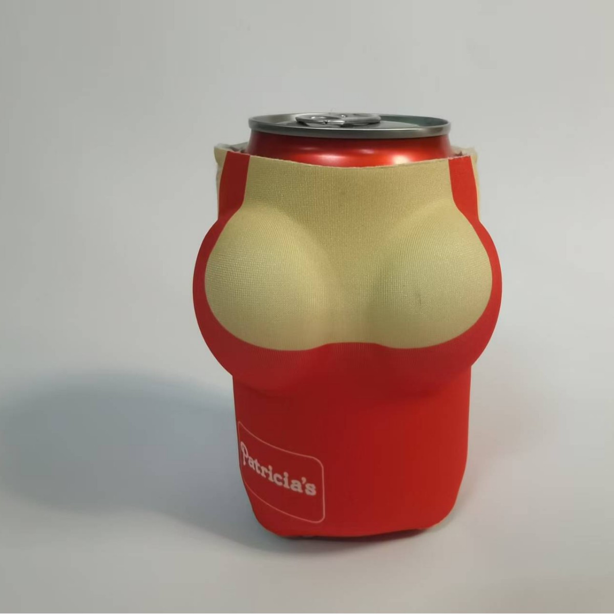 Nipple-Style Cup Cover Made of Diving Material, 120Z Silicone, Neoprene Beer Cover, 16oz Can-Shaped Cup Cover