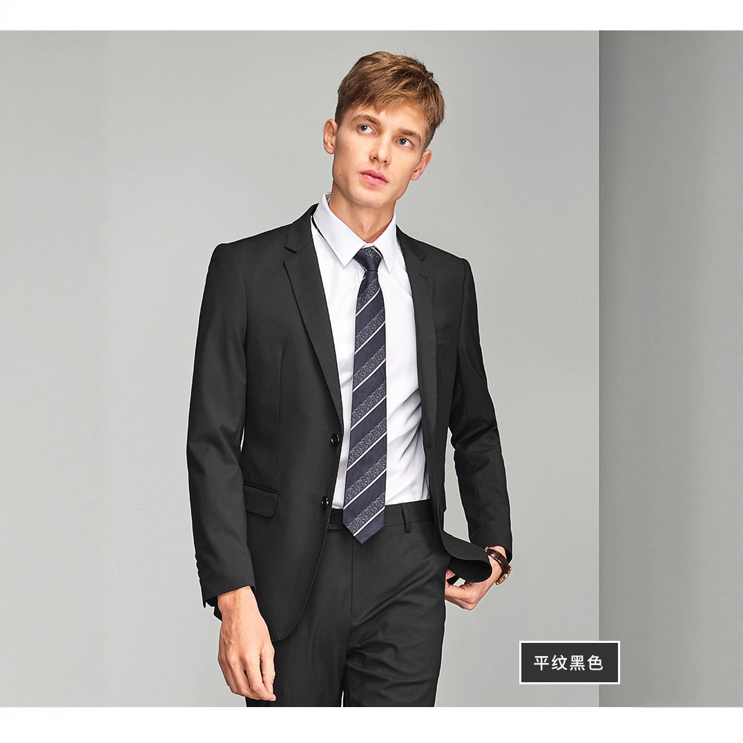 Деловой формальный тонкий костюм для собеседований и свадеб