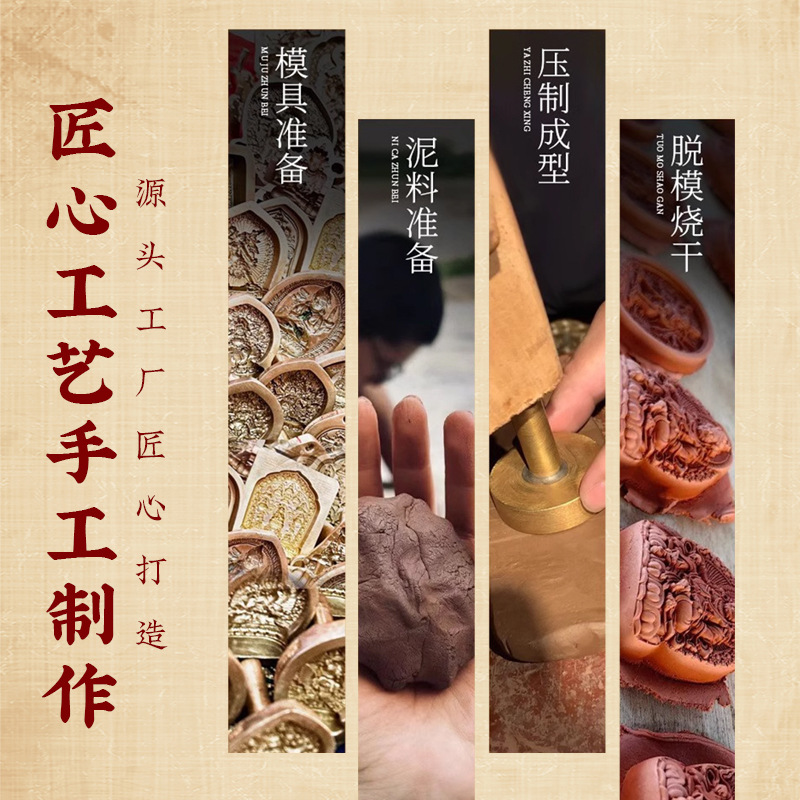 Xizang Red Clay Zakhiram Yellow God of Wealth Medicine Buddha Thousand-Hand Guanyin Amitabha Buddha Three-Dimensional Rubbing Thangka Statue