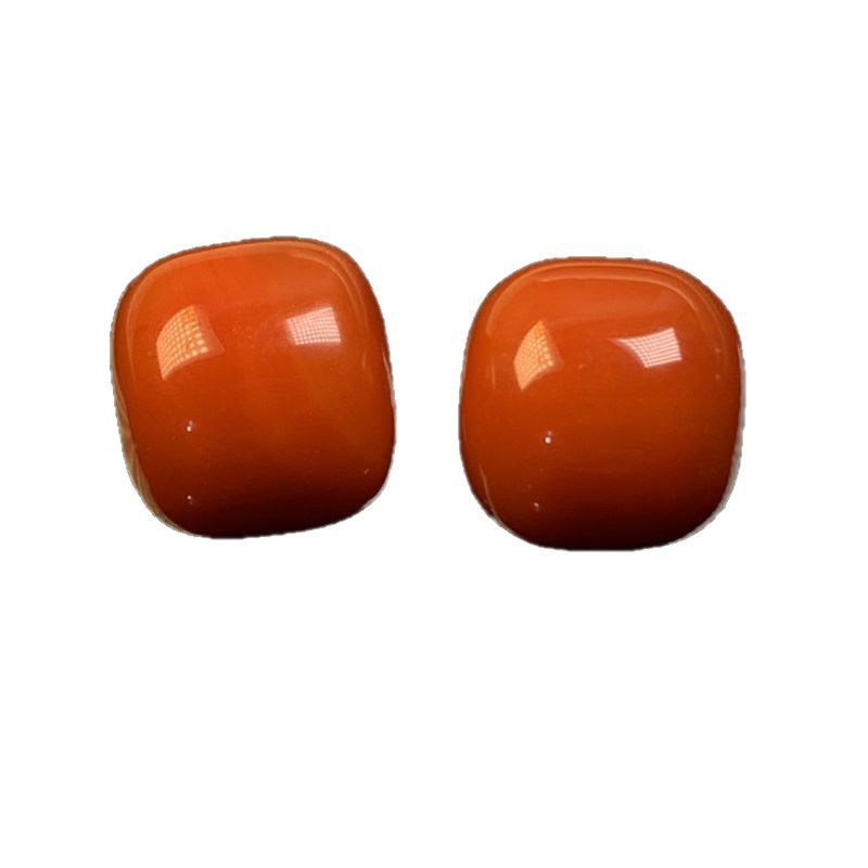 Natural Agate South Red Old Type Beads Scattered Beads Accessories Carving Hand String Buddha Beads Waist Beads Top Beads Wen Play Accessories