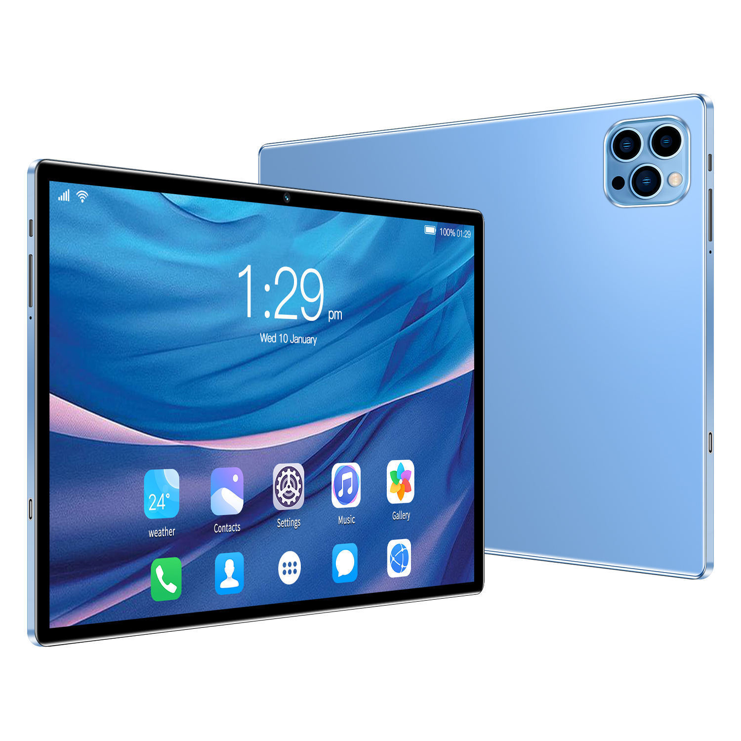 Factory Batch 10.1inch Android Tablet Cross-Border E-Commerce Domestic Gps Dual Sim Calling Smart 4+64