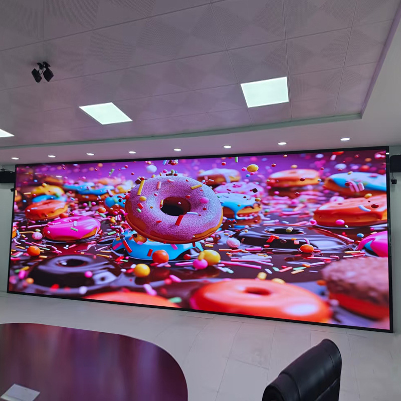 Indoor led display P2P2.5P3P4 seamless splicing screen full color HD conference advertising led screen manufacturers