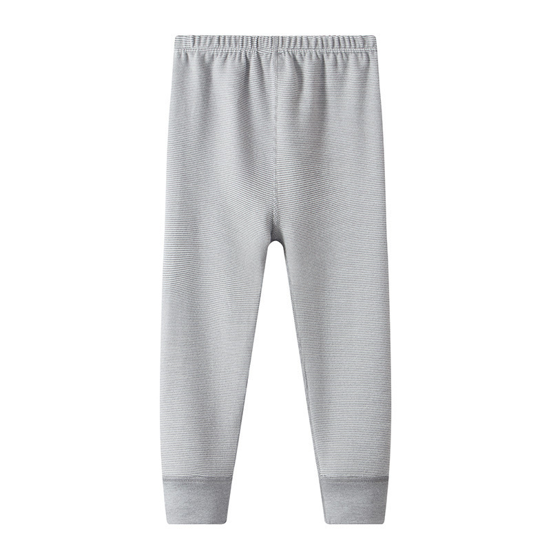 Children's pants de thin velvet girls' autumn and winter warm pants medium and big children thickened long pants Boys' single pants leggings brushed