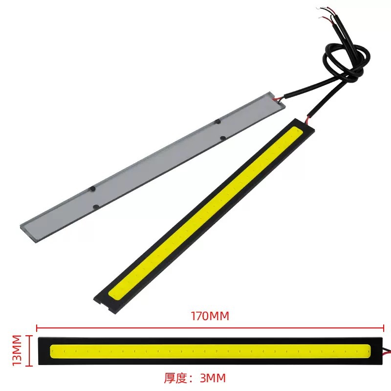 Car Com Daytime Running Light 17cm Super Bright Led Daytime Running Light, Waterproof, Dc12V Decorative Light, High Brightness