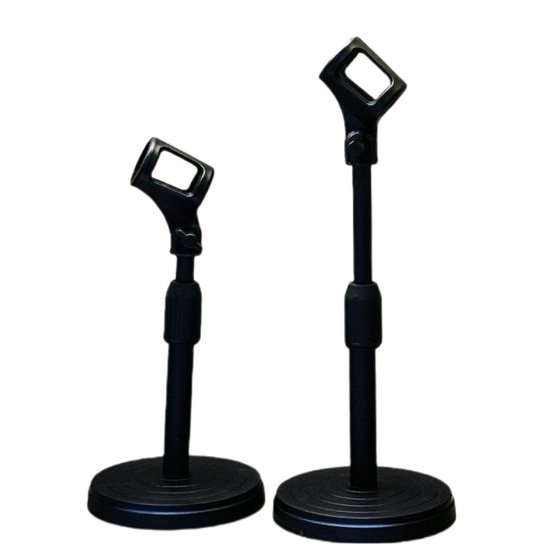 Microphone Stand, Mobile Phone Stand, Desktop Liftable Telescopic Recording Karaoke Microphone Stand, Mobile Phone Live Broadcast for Lazy People
