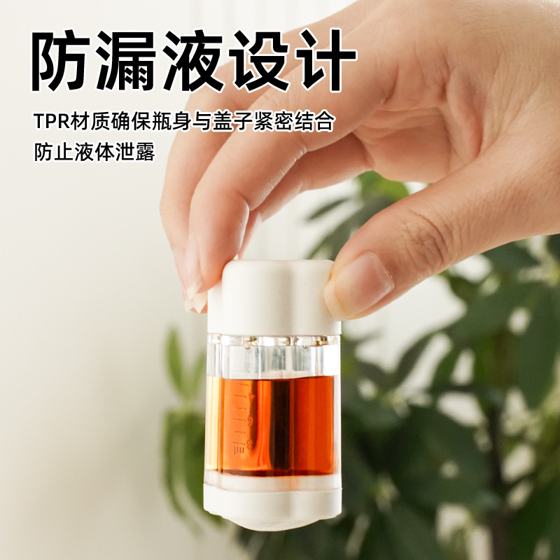 Cross-border Mino scalp applicator 5-needle head hair growth essential oil ball guide liquid comb hair fixing liquid applicator massage comb