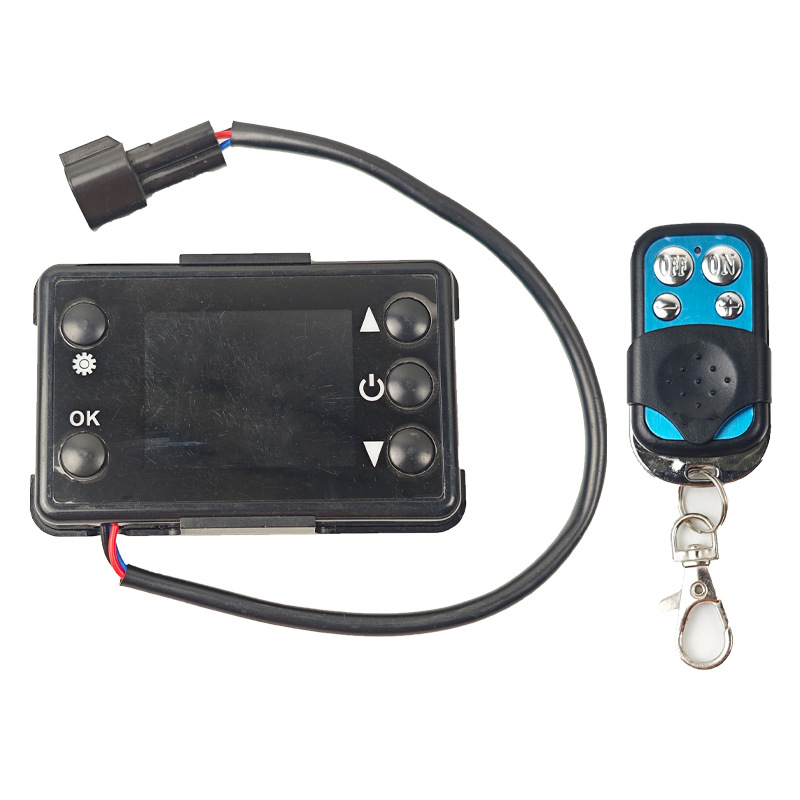 Parking Heater Motherboard Lcd Switch Remote Control Wiring Harness Thermostat Combination Set Cross-Border Accessories