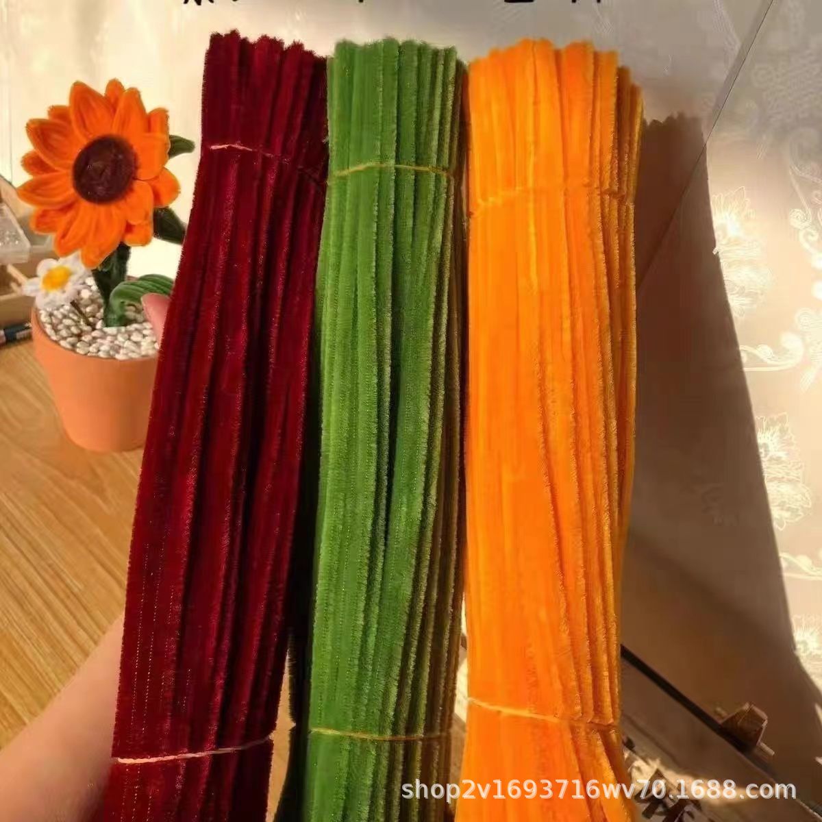 Jintai Twist Stick Macaron Color Ultra-Dense Handmade Tops Kidsren DIY Educational Toys Bouquet Material Package Wholesale