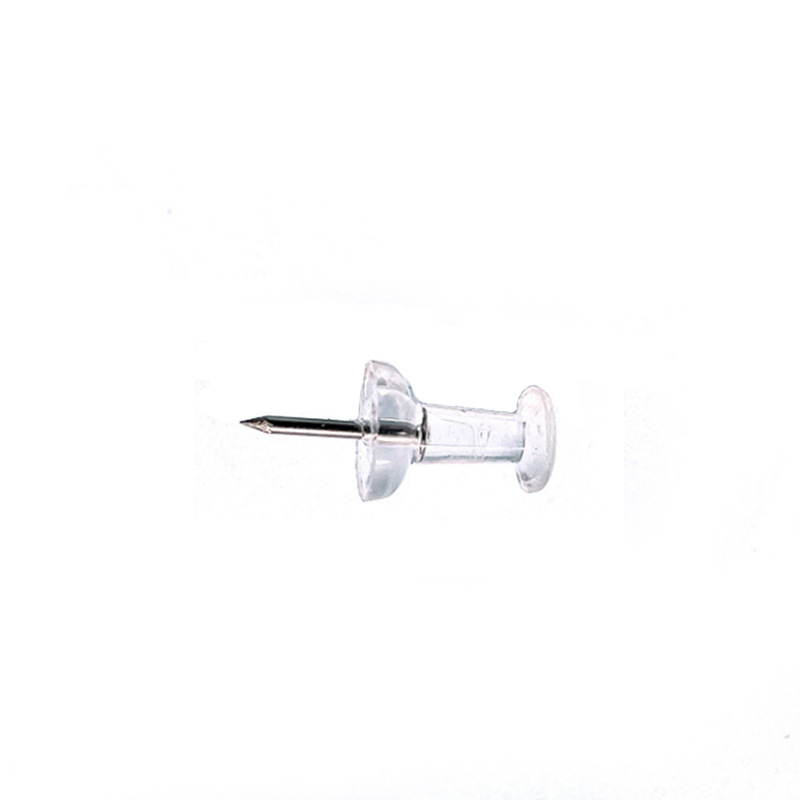 Transparent I-pin pushpin Cork nail teaching material nail office document nail painting nail Wholesale rose gold nail