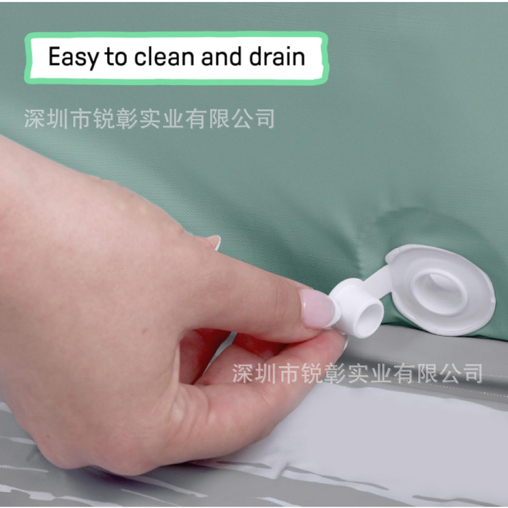 2026 Cross-Border Baby Folding Bathtub, Foldable Baby Bath Tub, Infant Bath Tub with Reclining Support for Bathing and Washing Hair