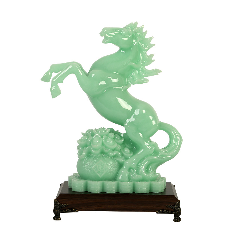 Ma to Success Decoration Lucking Tang Ma Office Study Desktop Decoration Creative Living Room Decoration Opening Gift