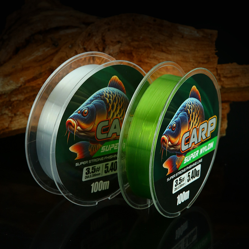 Conrad Raw Silk Wholesale Main Line Sub-Line High-Strength Transparent Fishing Line 100m Sea Rod Line Rubber Silk Nylon Fishing Line