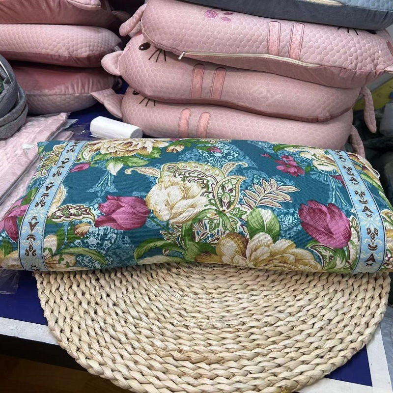 Cotton coarse cloth buckle Palace pillowcase pillow inner cover height adjustable cervical vertebra pillowcase pillowcase manufacturers stall Super