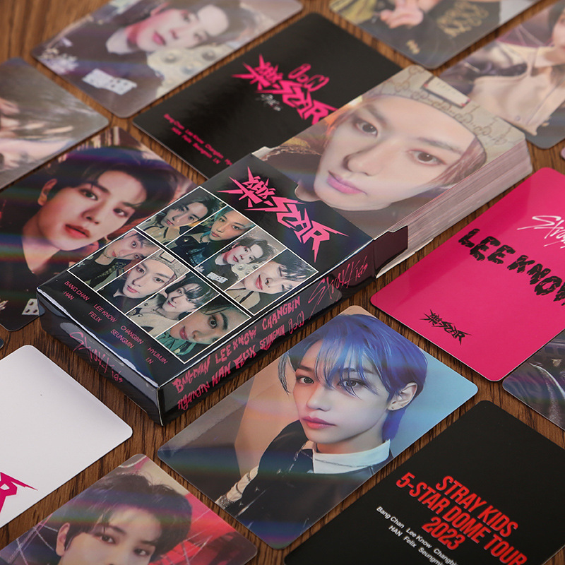 Stray Kids New Product—Chui's Same Laser Photo Card Set of 48 Pieces for Sale