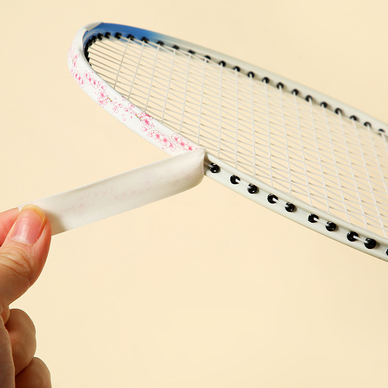 Customized printing badminton racket protection stickers anti-paint border protection stickers anti-bump edge protection stickers
