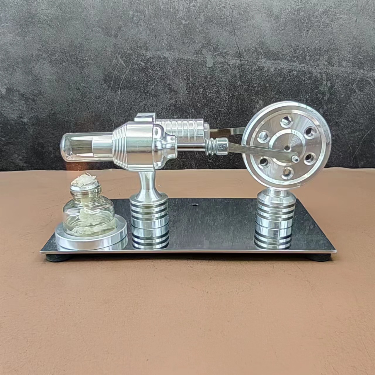 Stirling engine Stirling generator small engine external gas turbine steam engine model physics