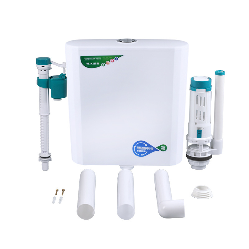 Household Toilet Tank Squat Toilet Water Tank Bathroom Water Tank Toilet Hand-Pressed Squat Water Tank Wall-Mounted Water Tank