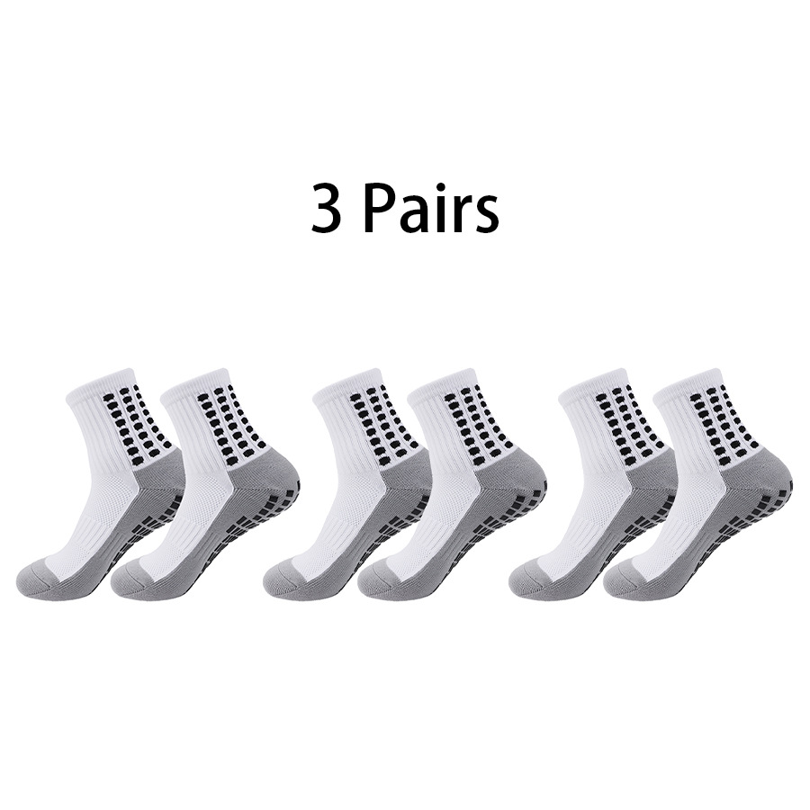 Amazon's Best-Selling Football Socks, Professional Training Mid-Tube Glue Anti-Slip Cycling Socks, Men's and Women's Sports Socks, Yoga Socks