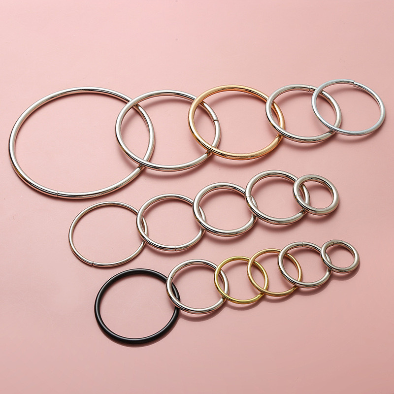 Manufacturer Supplies Electroplated Eco-Friendly Chains for DIY Bags and Clothing Decoration, Processing Various Handmade Metal Chains