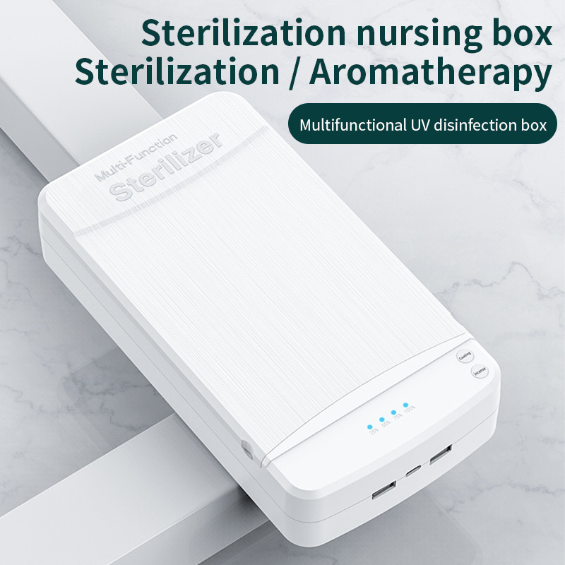 Mobile phone sterilizer N95 mask disinfection box multi-purpose uv ultraviolet sterilizer mask disinfection sterilization cabinet