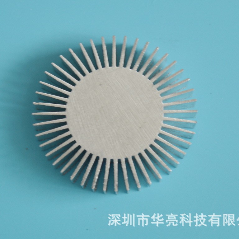 Shenzhen Manufacturers Produces 3W LED Sun FloWer heatsink Diameter 50MM, Solid Part 30MM