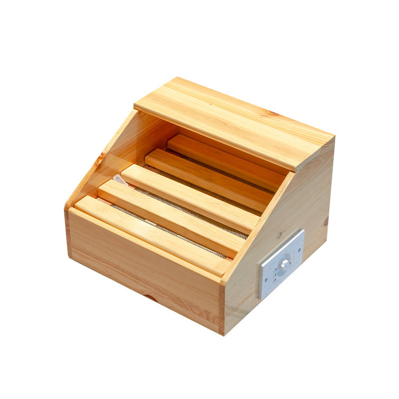 Shuanglong Solid Wood Heater Baking Stove Home Office Foot Warm Baking Box Electric Fire Barrel Hunan Winter Heating Artifact