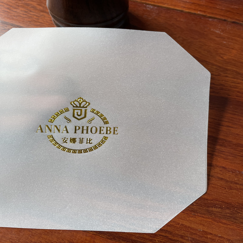 Sulfuric acid paper butter paper printing logo bronzing silver butter paper printing translucent paper die cutting all kinds of special-shaped and so on