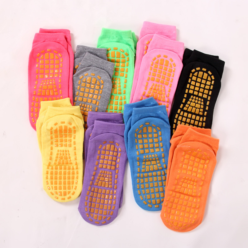 Manufacturer Supplies New Sports Non-Slip Floor Socks, Early Education Parent-Child Socks, Adult Indoor Trampoline Socks, Yoga Socks